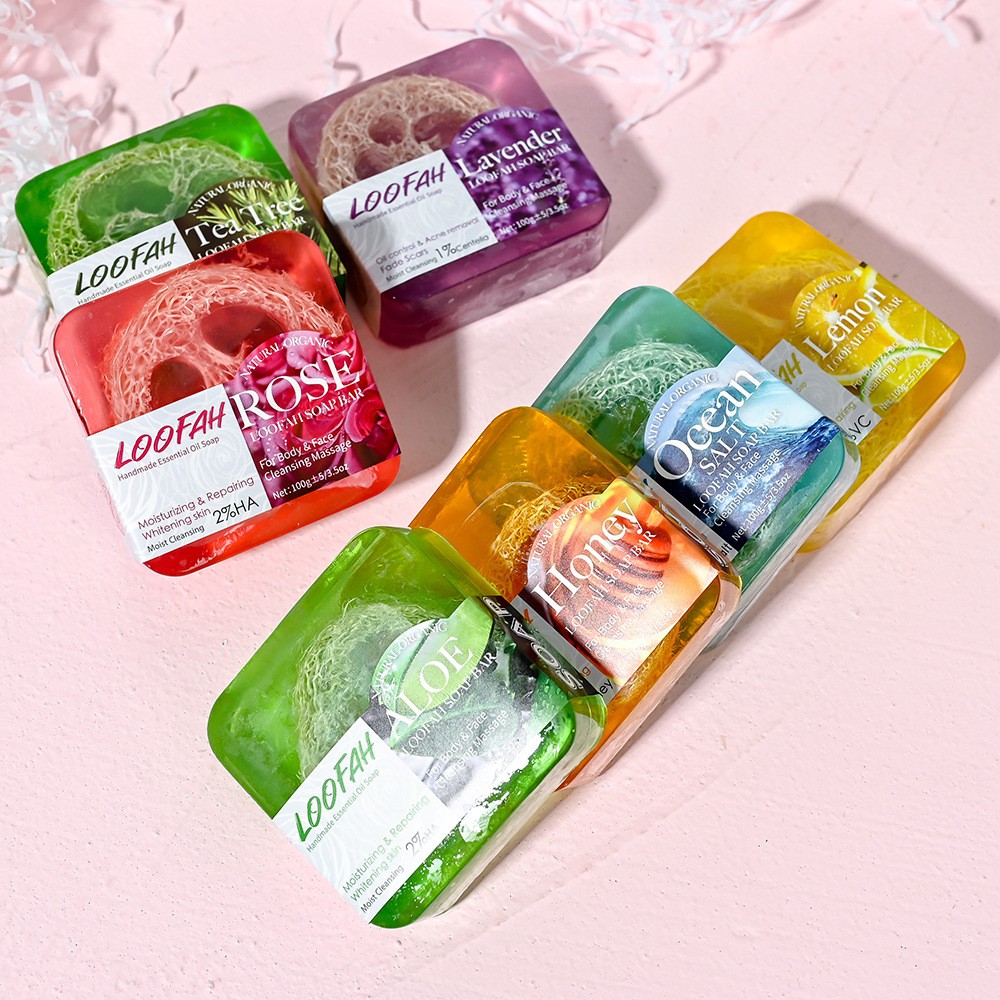 Soap Making Oils - Handmade Kojic Acid Soap with Loofah