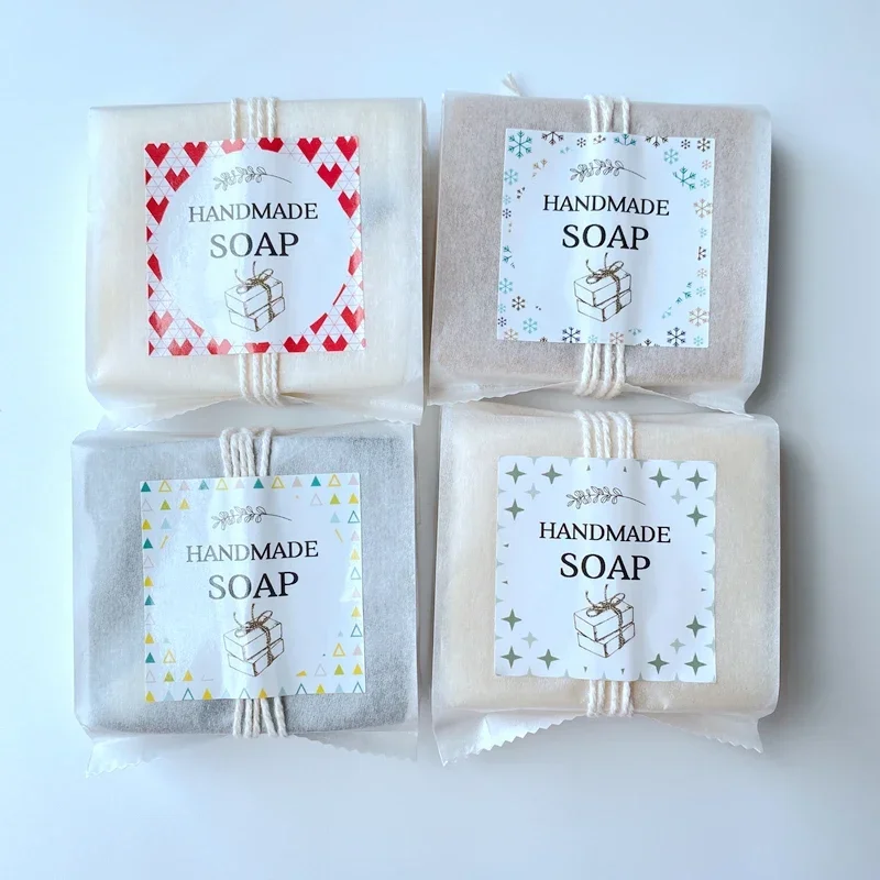 Soap Making Oils - Handmade Soap Packaging Bag With Stickers