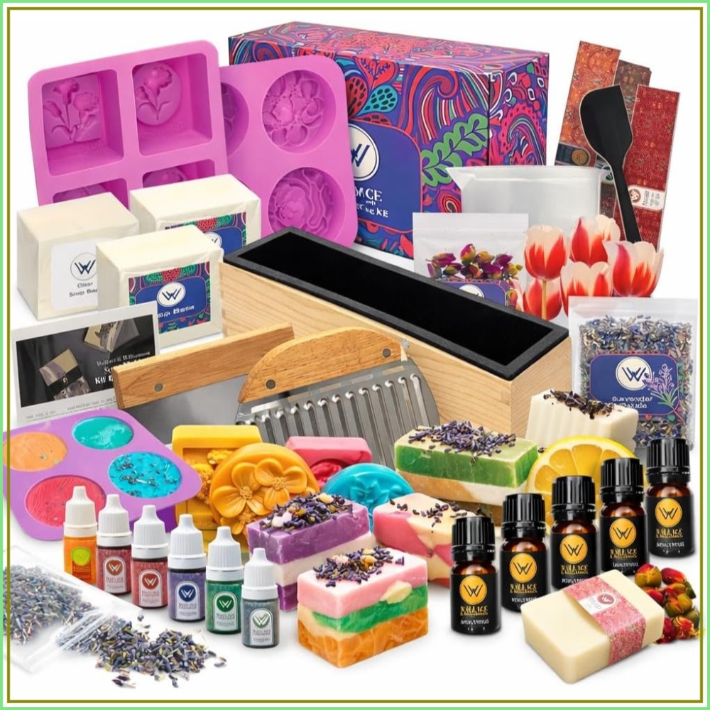 Soap Making With Soap Base - Complete Soap Making Kit for Adults