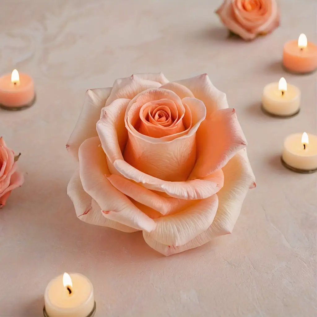3D Rose Silicone Candle Mold,  - Soap Making Recipes บทวิจารณ์และราคา