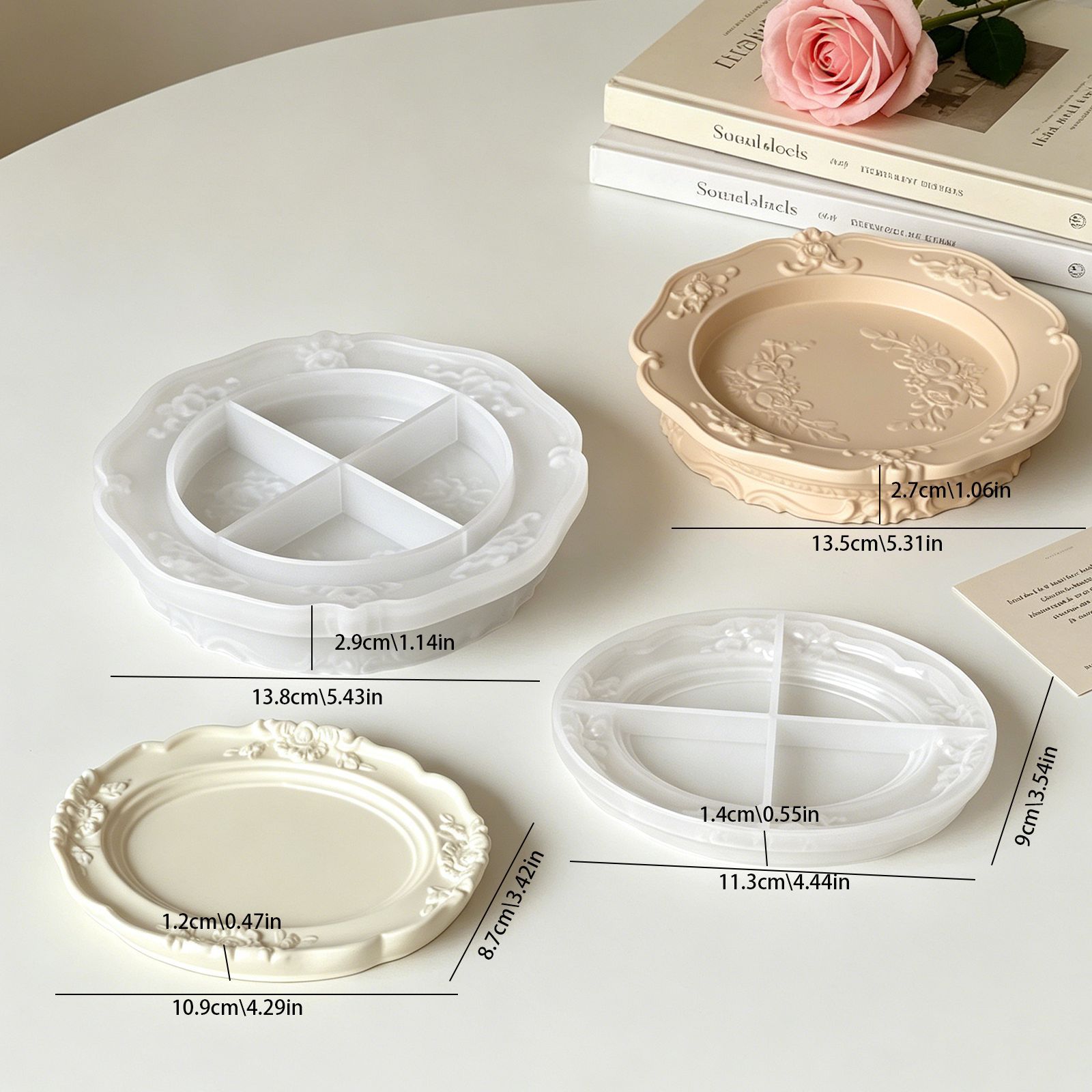 Elegant Vintage Baroque Lace S - Soap Making Oven บทวิจารณ์และราคา
