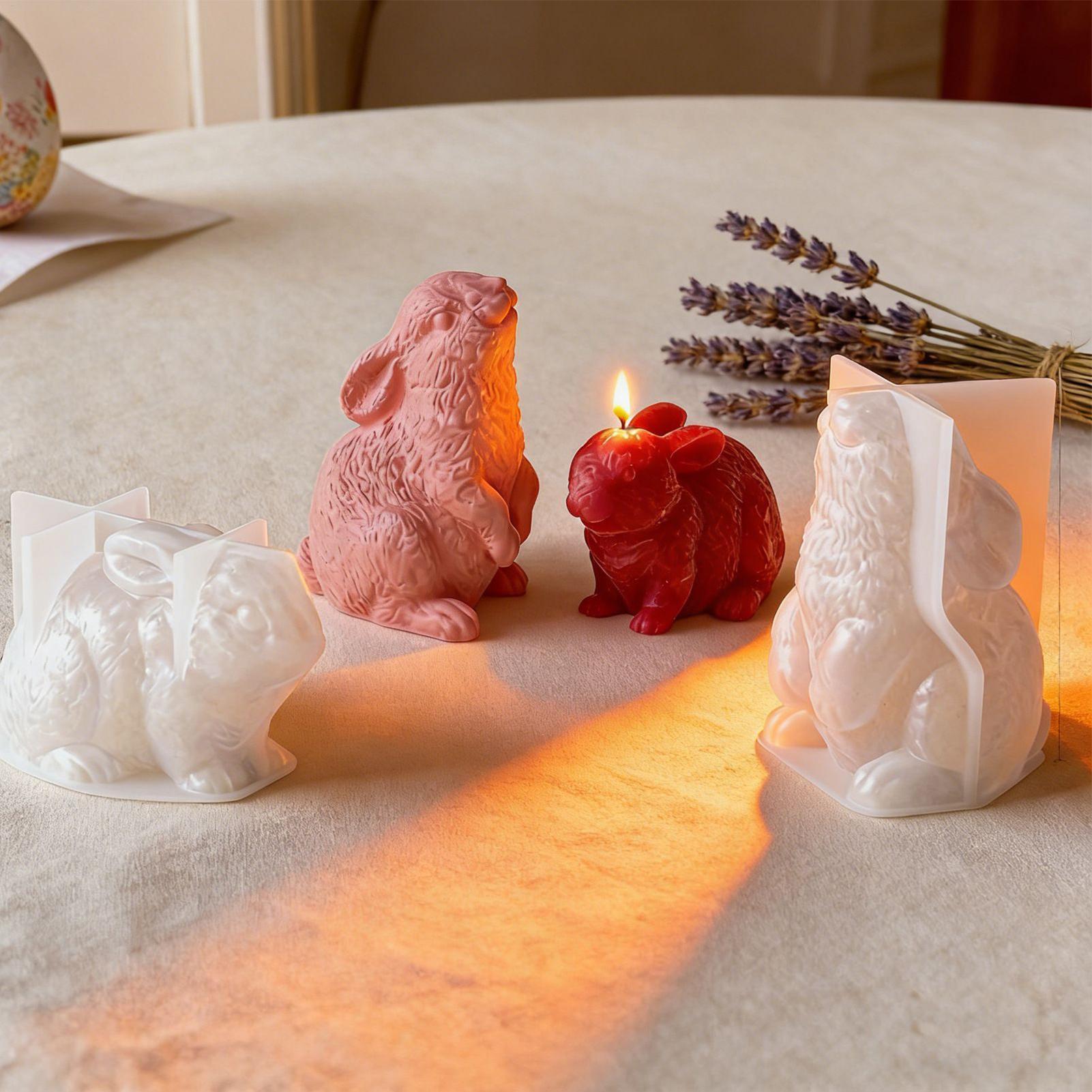 Bunny Silicone Mold 3D Craftin - Soap Making Friends บทวิจารณ์และราคา