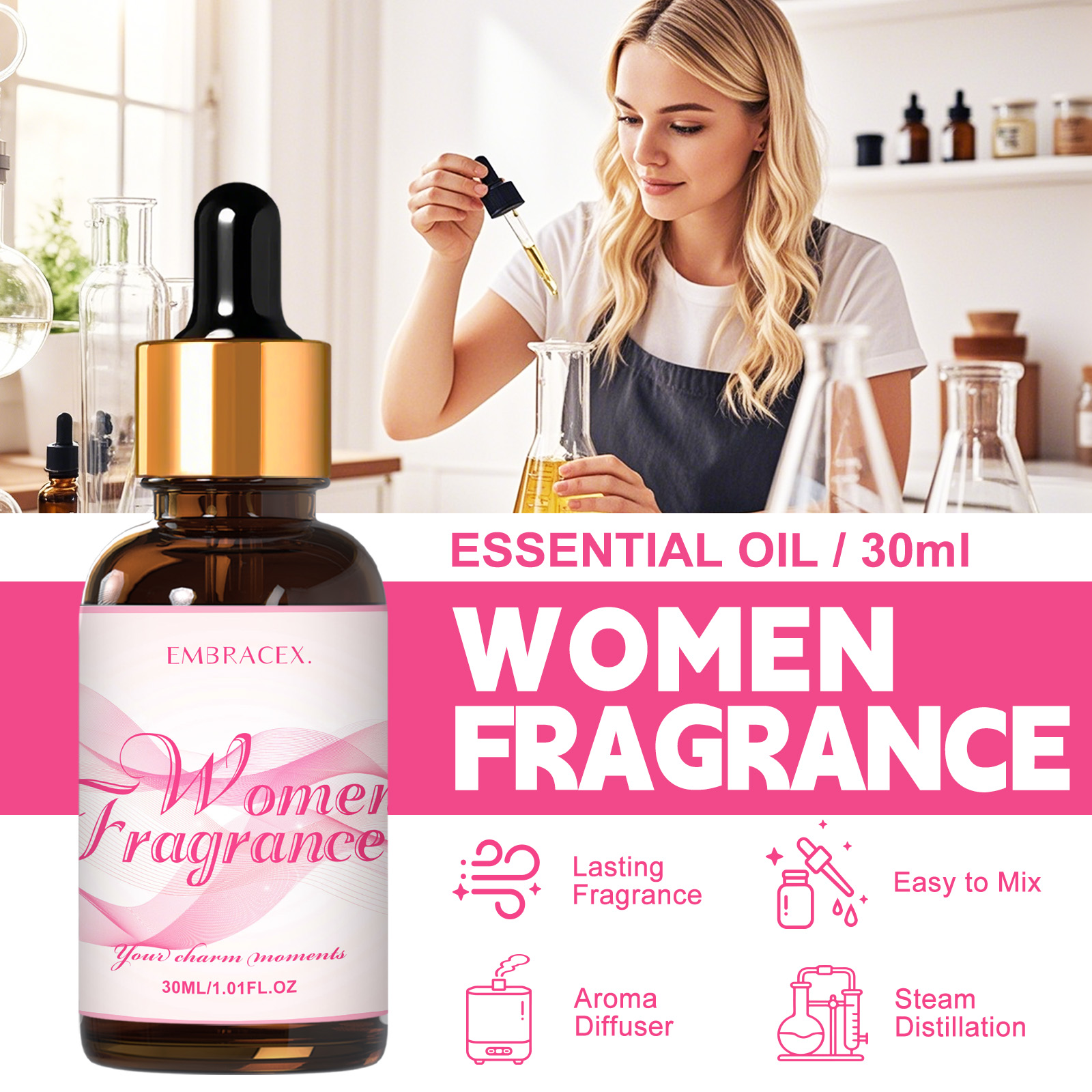 30ml Women Fragrance Essential - Soap Making Friends บทวิจารณ์และราคา