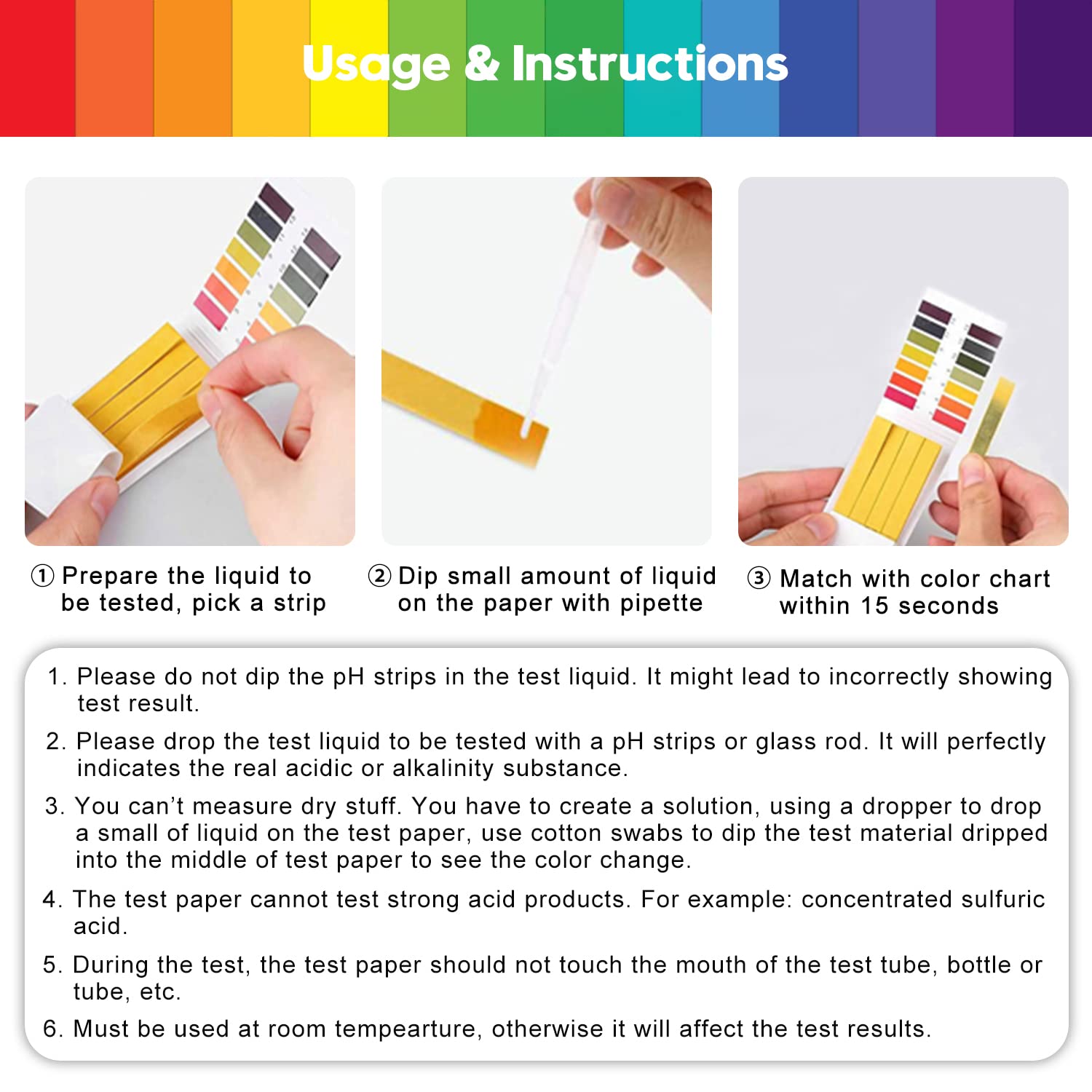pH Test Strips 1600 Strips Ful - Soap Making Book บทวิจารณ์และราคา