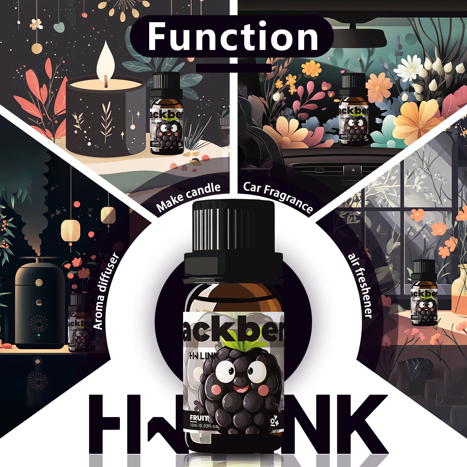 Blackberry Essential Oil Black - Soap Making Oils บทวิจารณ์และราคา