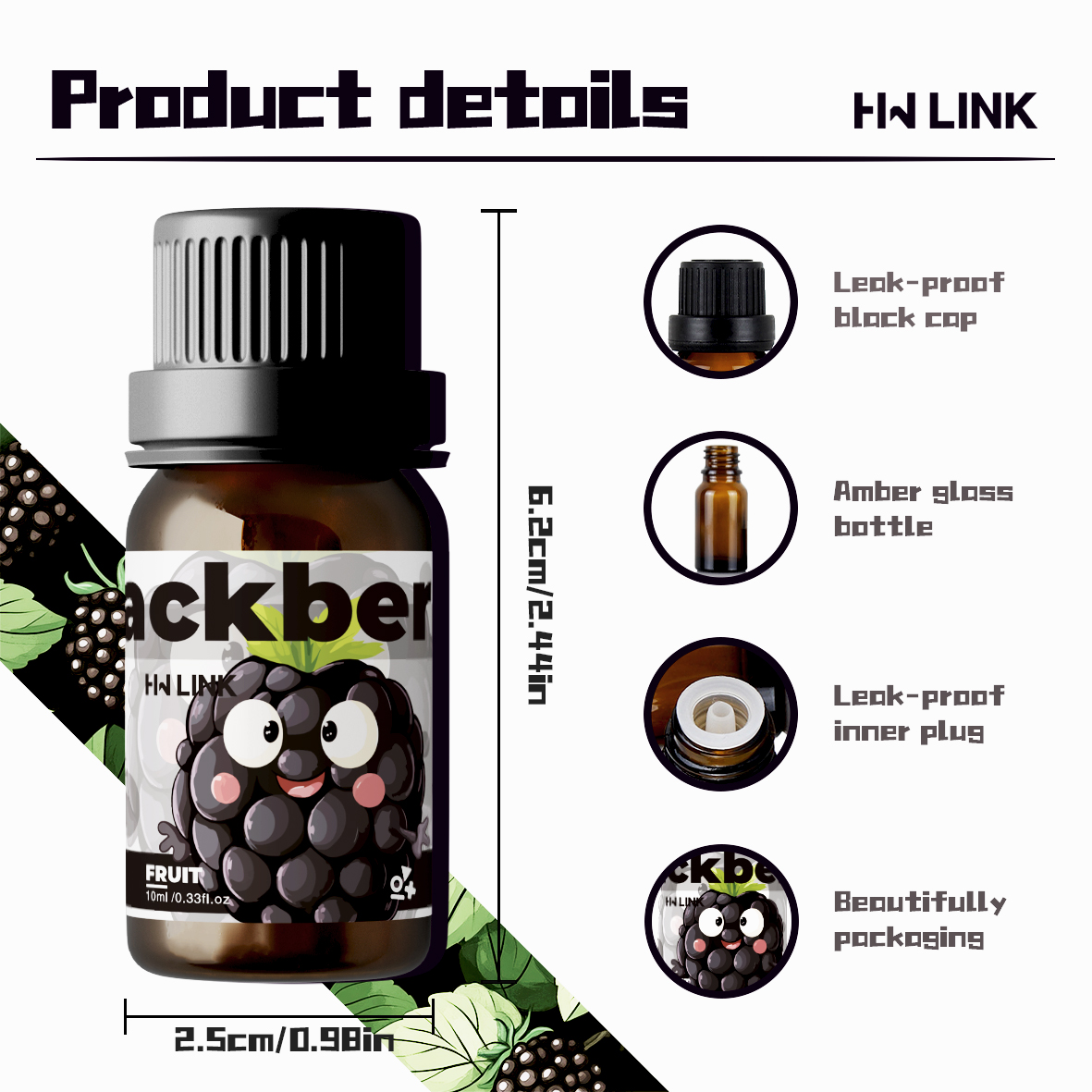 Blackberry Essential Oil Black - Soap Making Oils บทวิจารณ์และราคา
