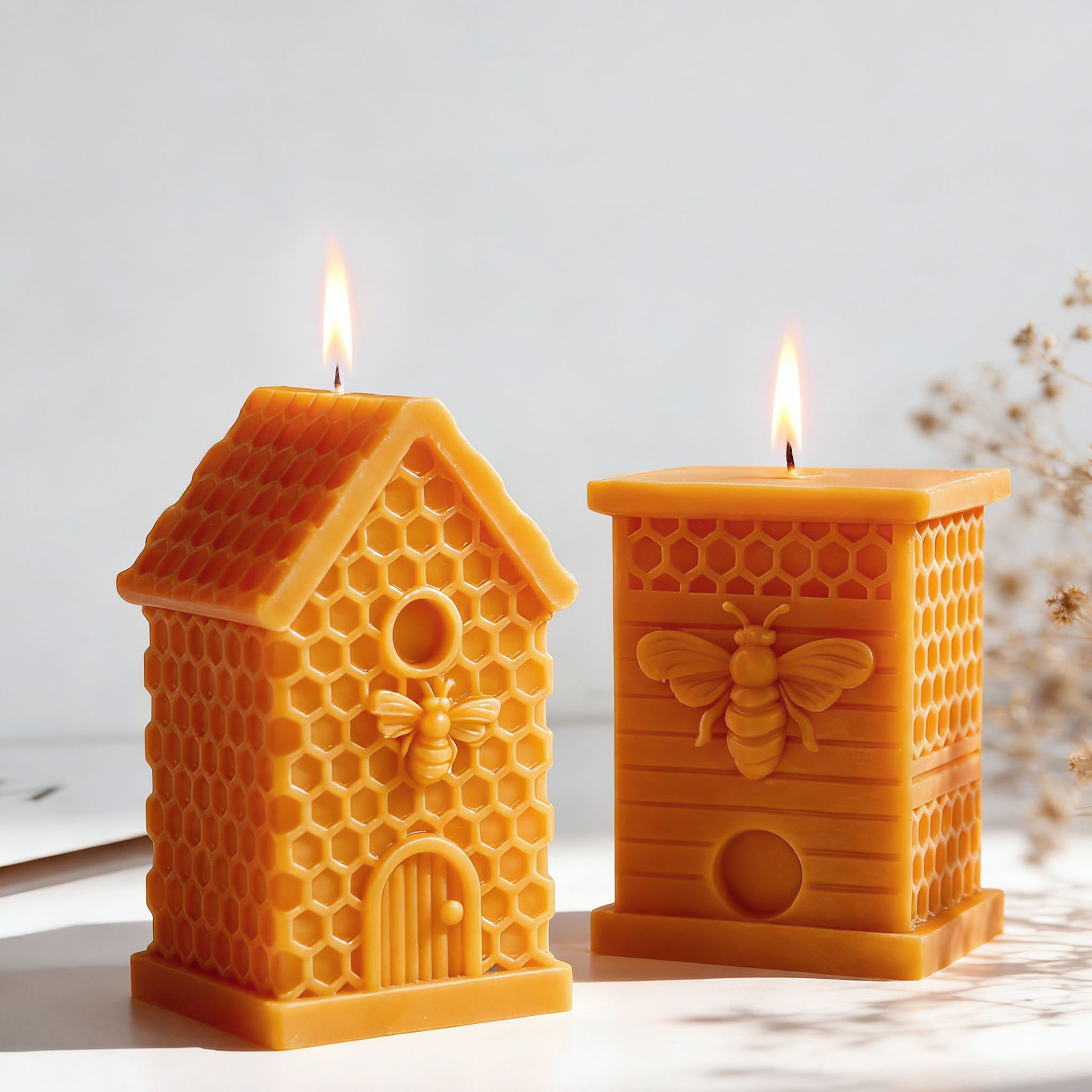 DIY Beehive Relief Bee Silicon - Soap Making Recipes บทวิจารณ์และราคา