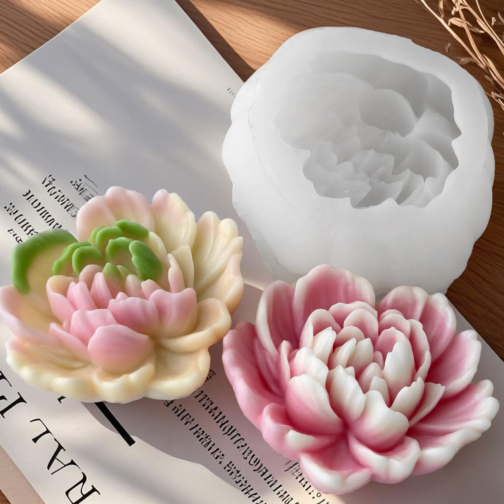 DIY Rose Flowers Silicone Mold - Soap Making Recipes บทวิจารณ์และราคา