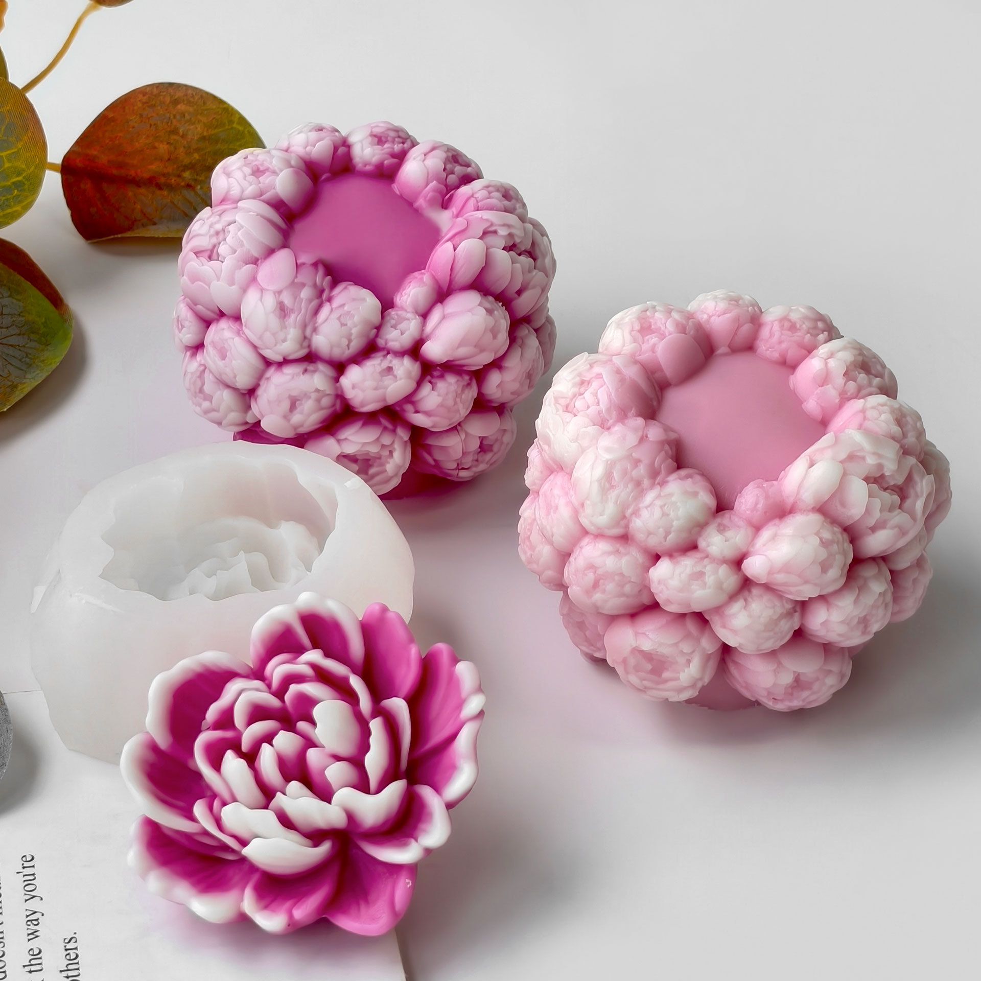 DIY Rose Flowers Silicone Mold - Soap Making Recipes บทวิจารณ์และราคา