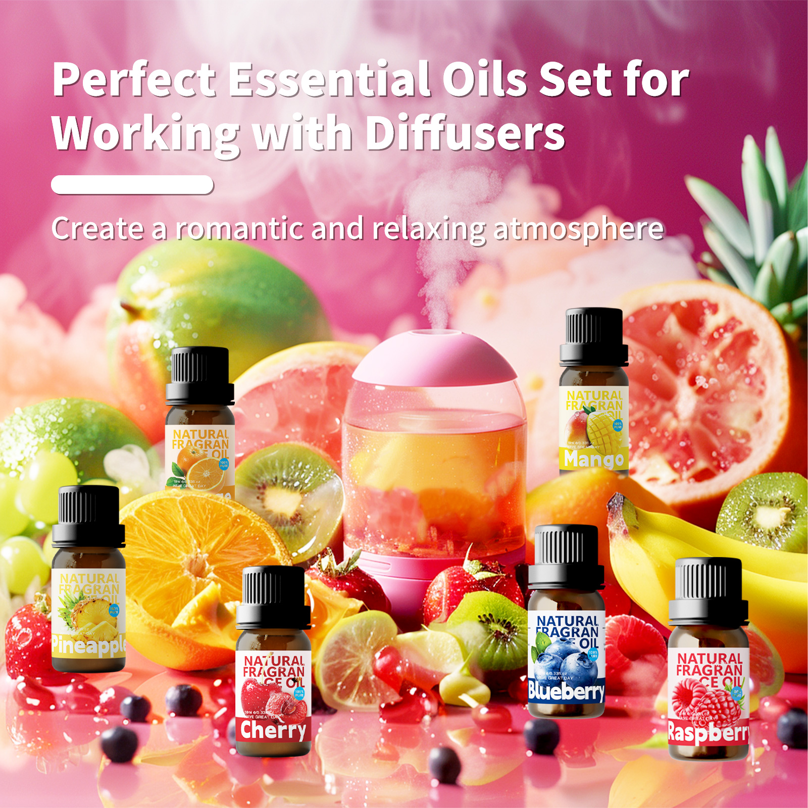 10ml Blackberry Essential Oils - Soap Making Oils บทวิจารณ์และราคา