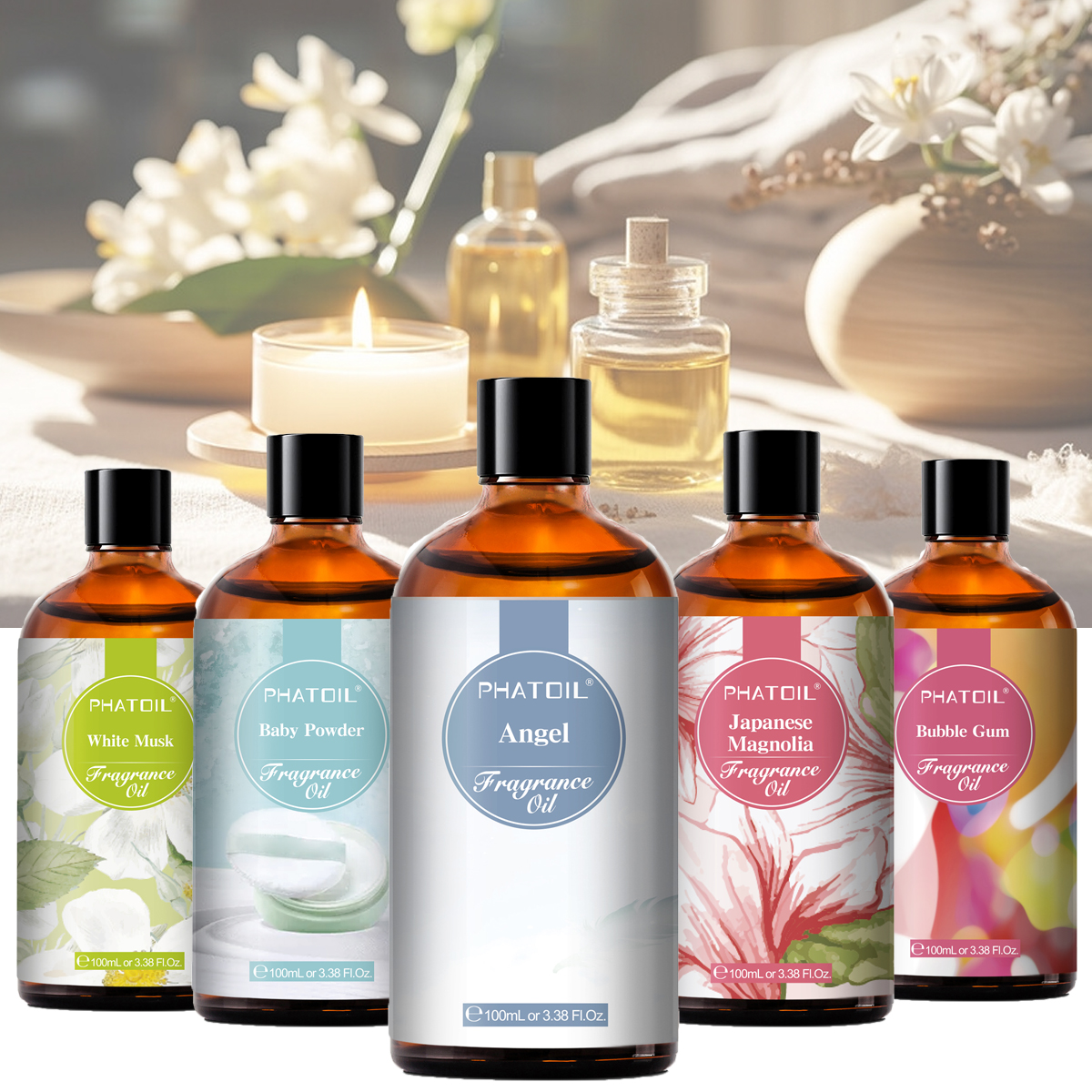 PHATOIL 100ml Aroma Fragrance  - Soap Making Oils บทวิจารณ์และราคา