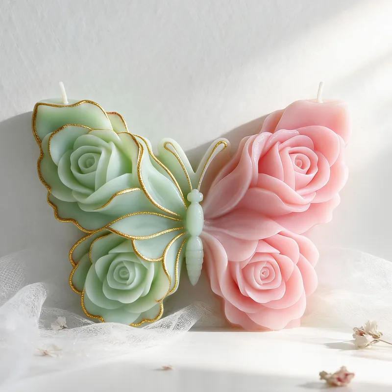 New DIY Rose Butterfly Form Si - Soap Making Recipes บทวิจารณ์และราคา