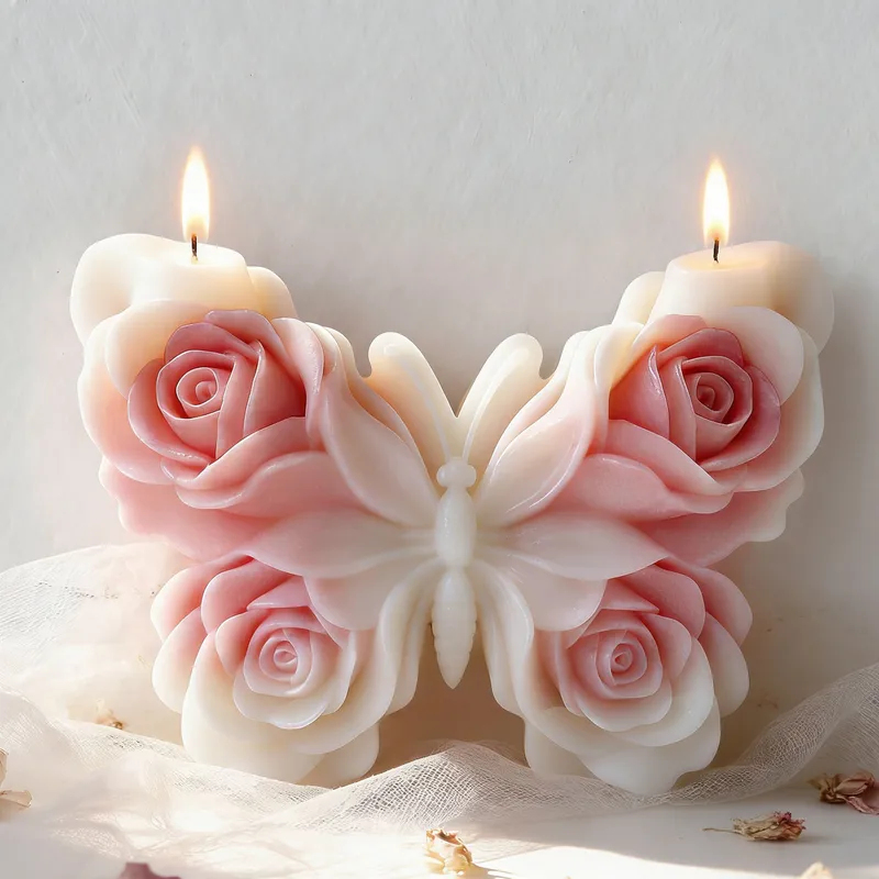 New DIY Rose Butterfly Form Si - Soap Making Recipes บทวิจารณ์และราคา