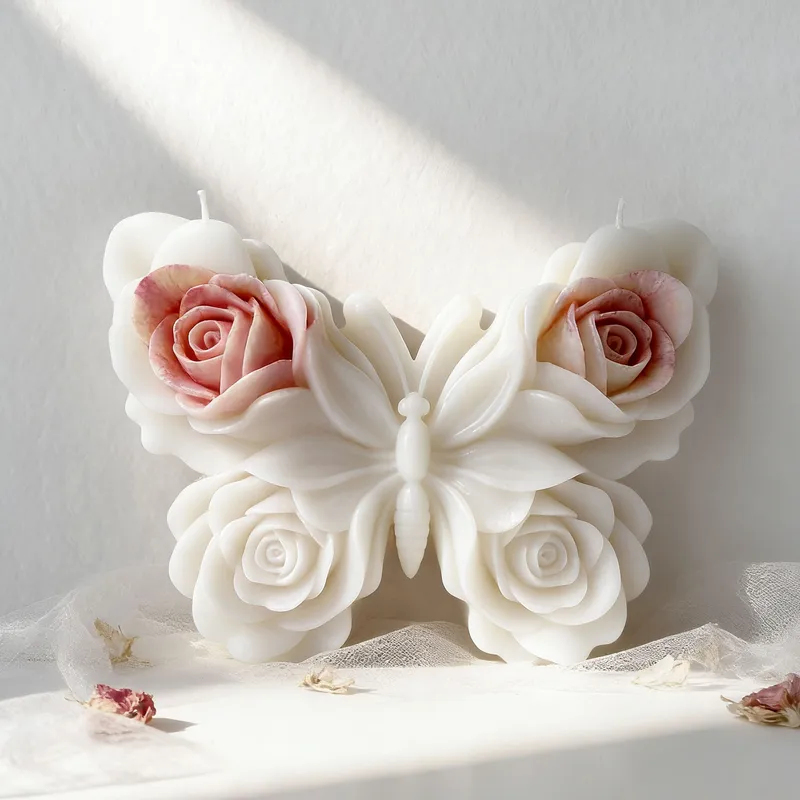 New DIY Rose Butterfly Form Si - Soap Making Recipes บทวิจารณ์และราคา