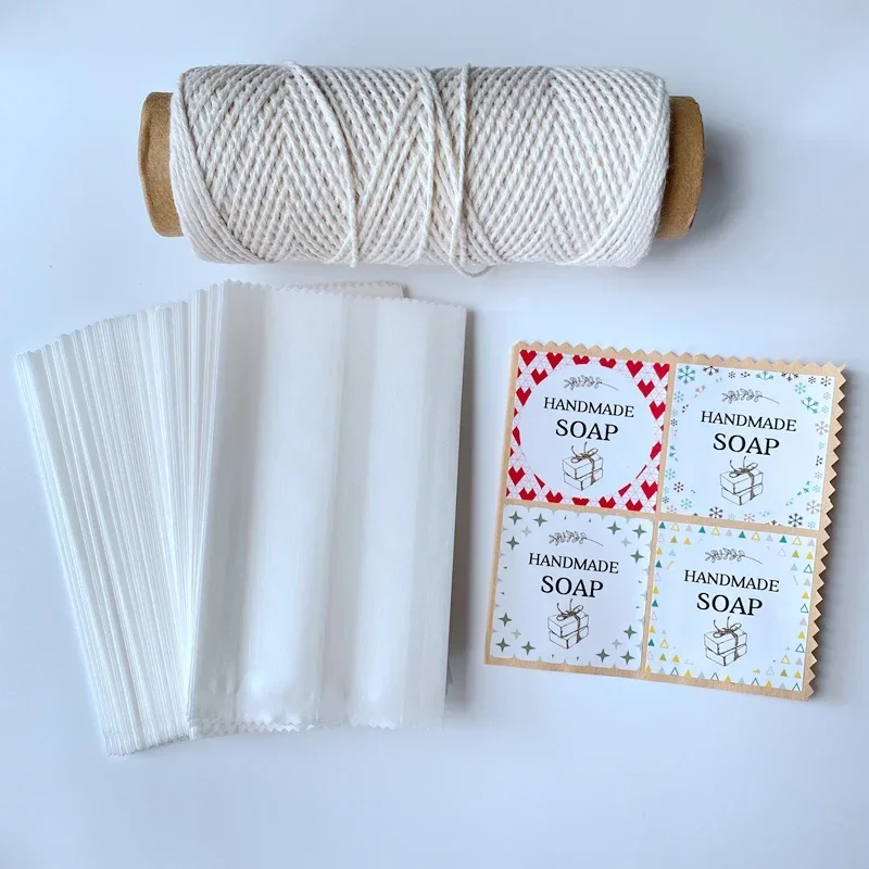 Handmade Soap Packaging Bag Wi - Soap Making Oils บทวิจารณ์และราคา