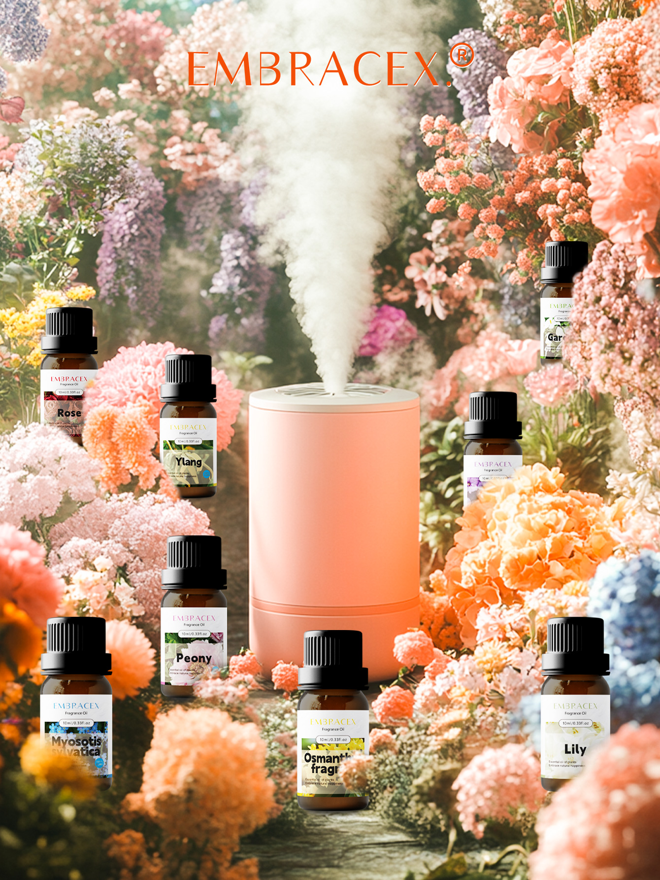 6PC/1PC 10ML Floral Essential  - Soap Making Friends บทวิจารณ์และราคา