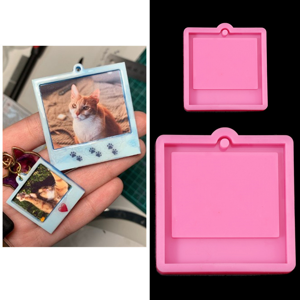 Photo Frame Epoxy Resin Keycha - Soap Making Oven บทวิจารณ์และราคา