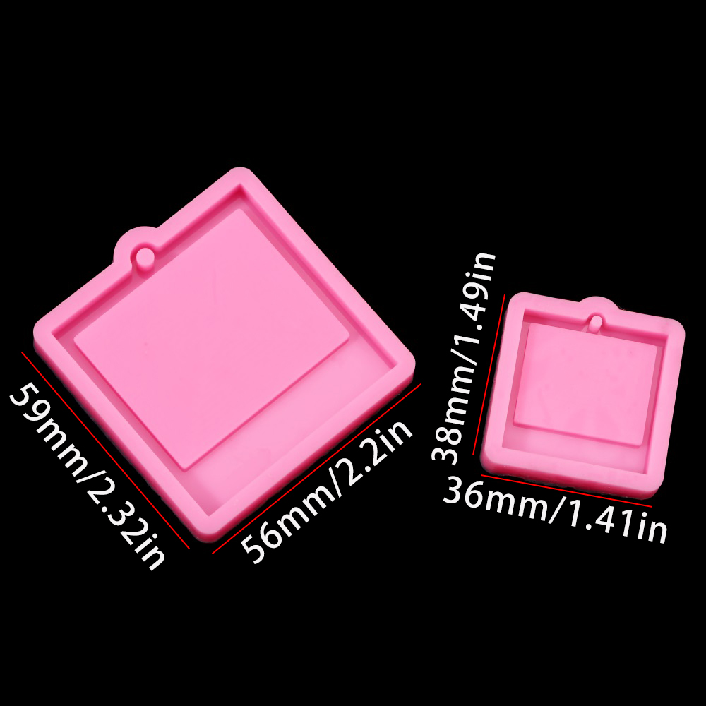 Photo Frame Epoxy Resin Keycha - Soap Making Oven บทวิจารณ์และราคา