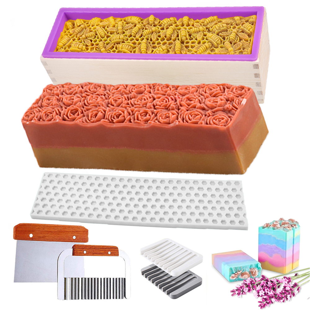 1.2L Wooden Box Soap Mold Maki - Soap Making Book บทวิจารณ์และราคา
