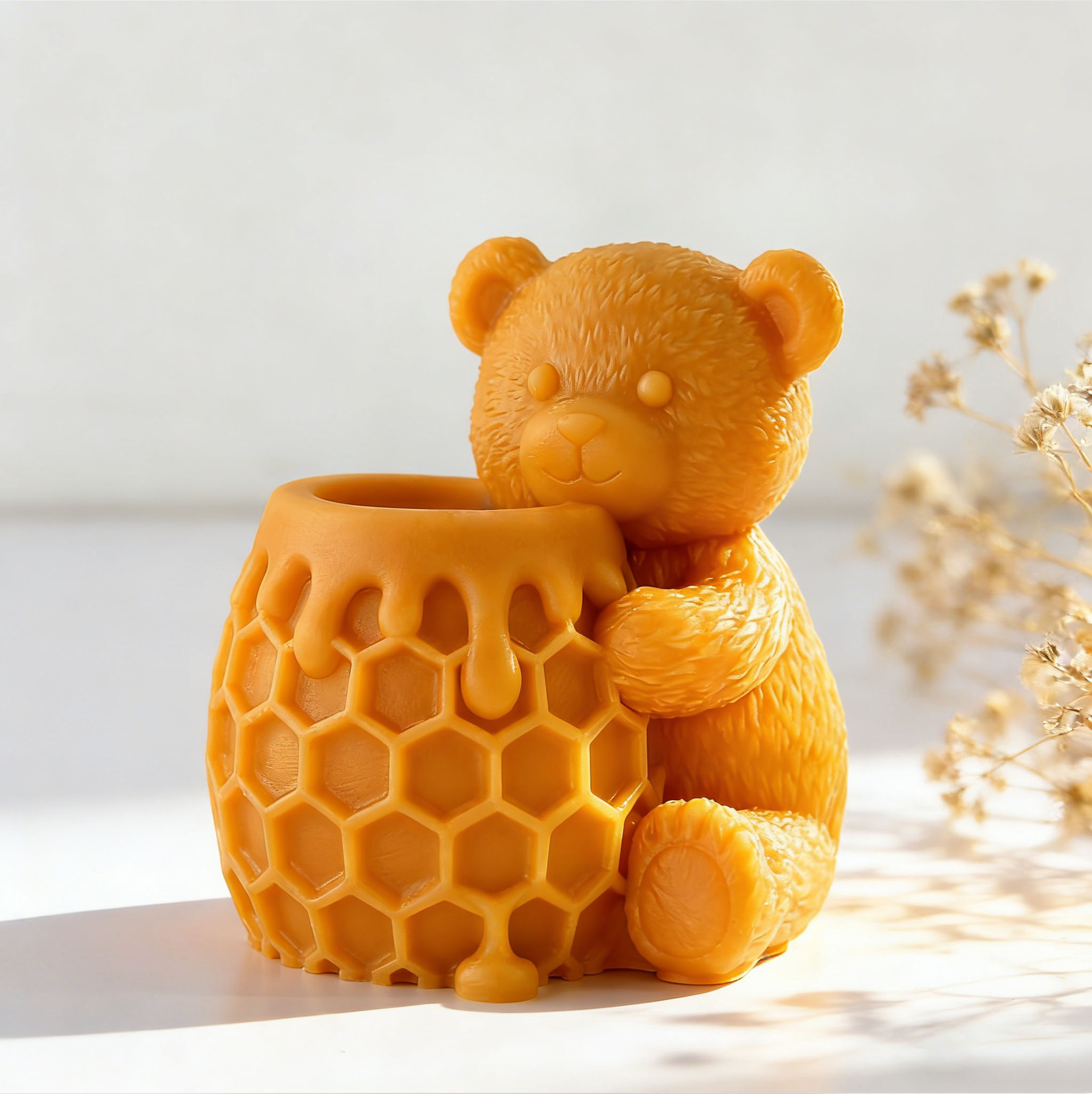 DIY Honeypot Bear Aroma Candle - Soap Making Recipes บทวิจารณ์และราคา