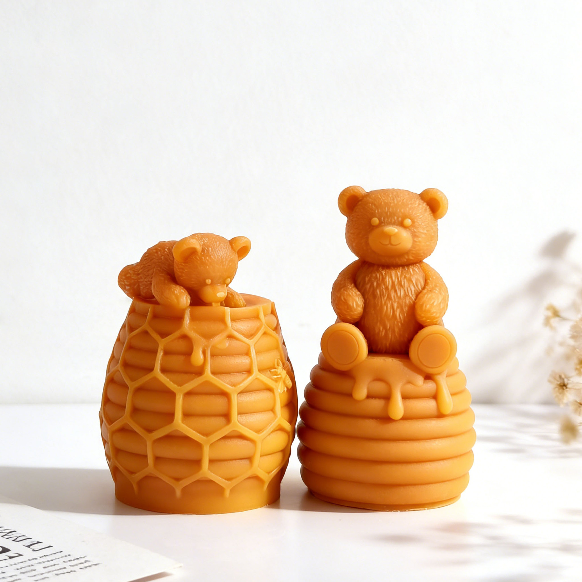 DIY Honeypot Bear Aroma Candle - Soap Making Recipes บทวิจารณ์และราคา