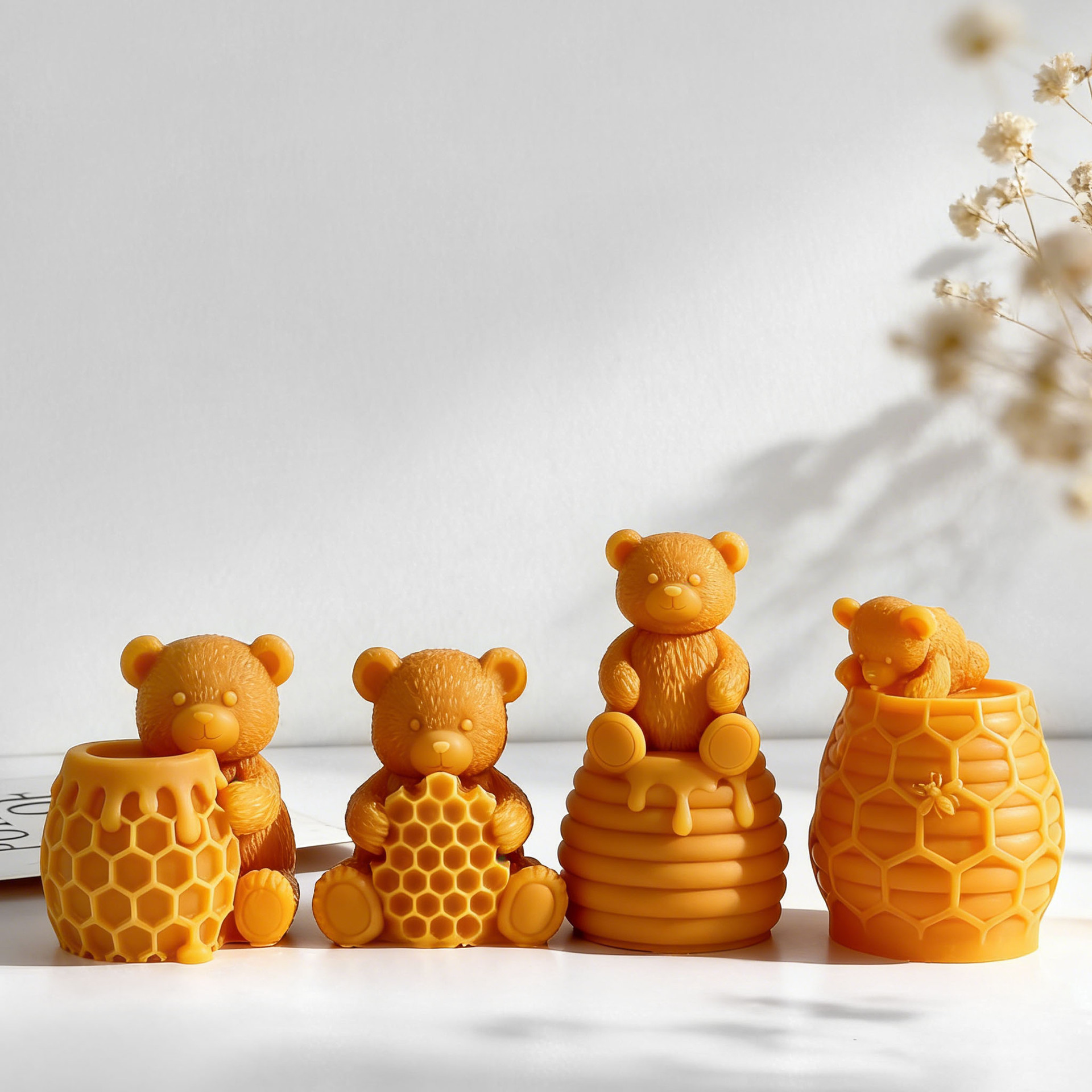 DIY Honeypot Bear Aroma Candle - Soap Making Recipes บทวิจารณ์และราคา