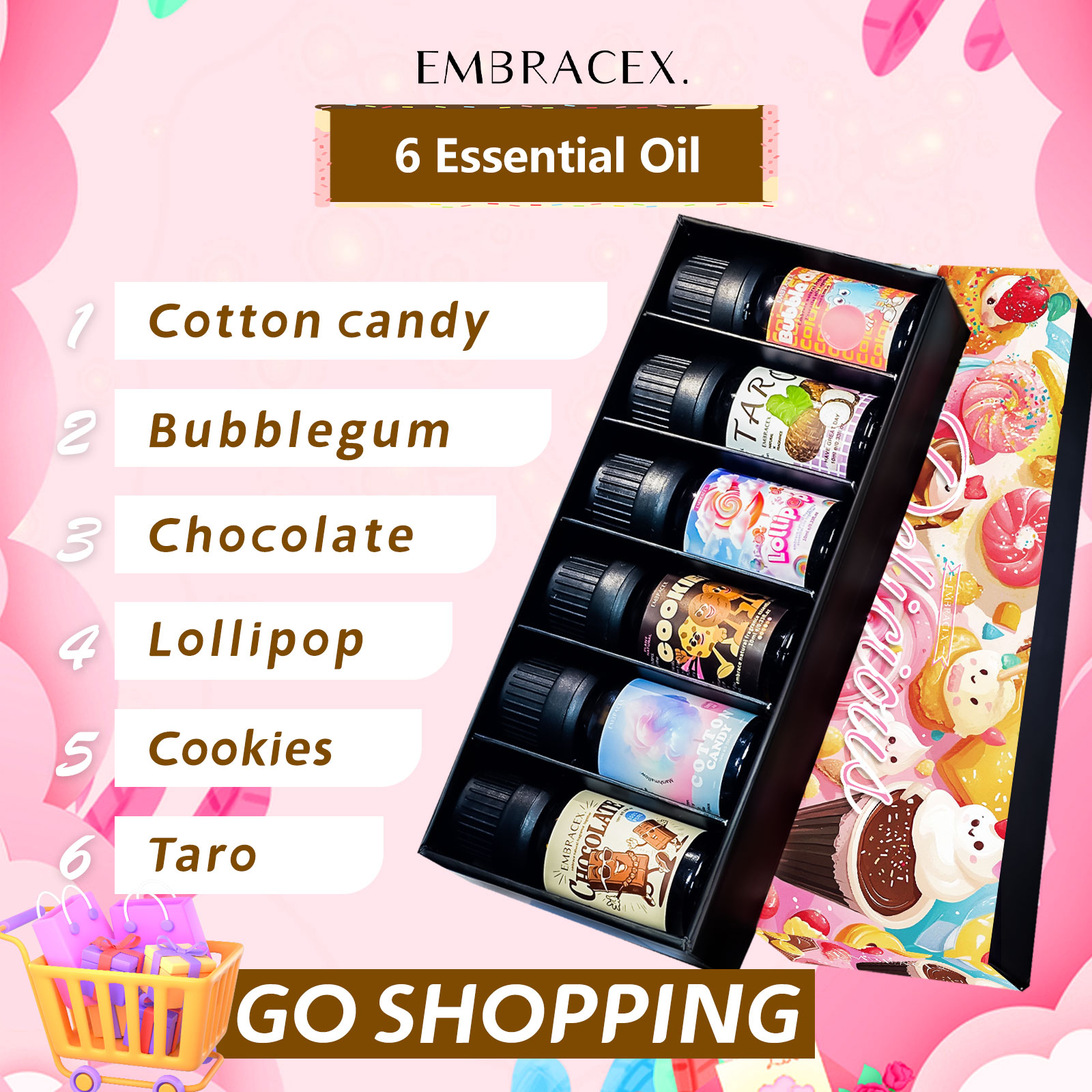 6PC/1Set Delicious Essential O - Soap Making Oils บทวิจารณ์และราคา