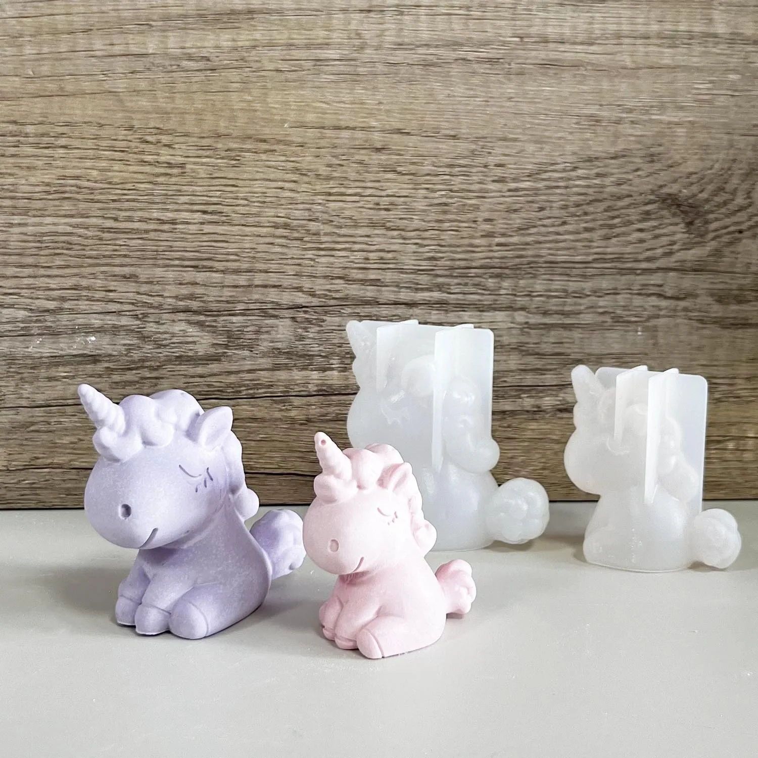 3D Geometric Silicone Unicorn  - Soap Making Oven บทวิจารณ์และราคา