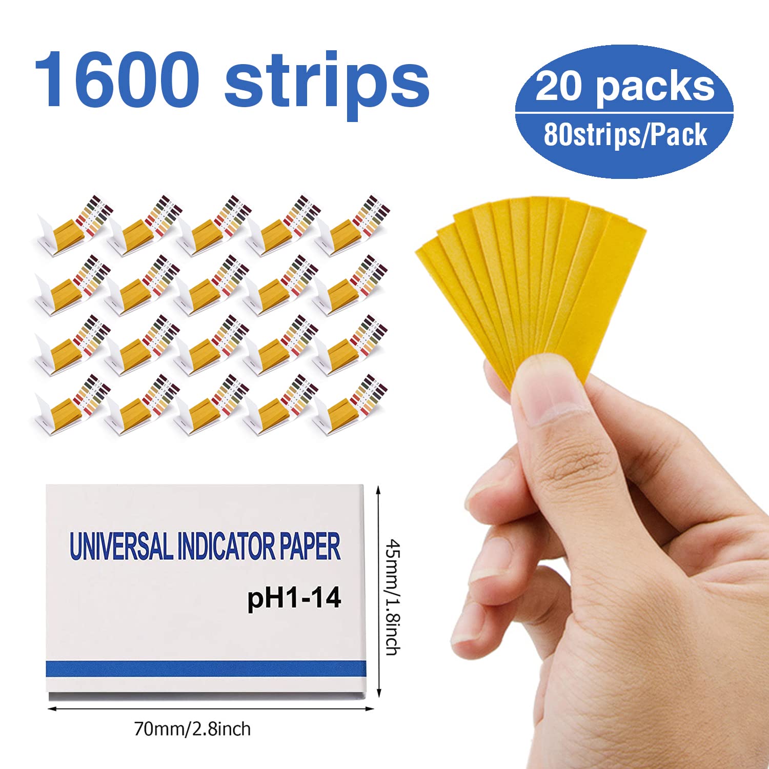 pH Test Strips 1600 Strips Ful - Soap Making Book บทวิจารณ์และราคา