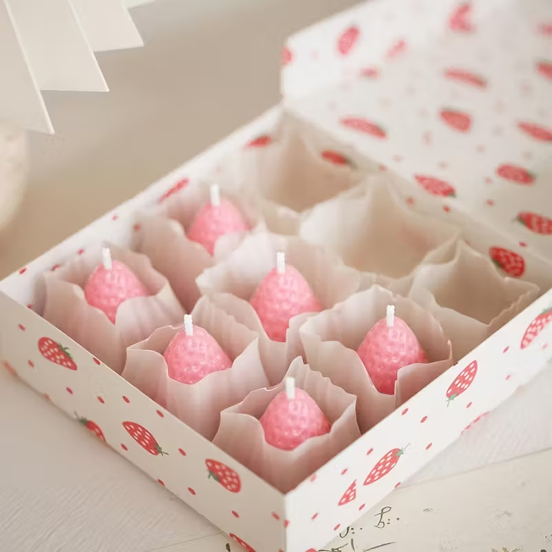 Strawberry Silicone Candle Mol - Soap Making Oven บทวิจารณ์และราคา