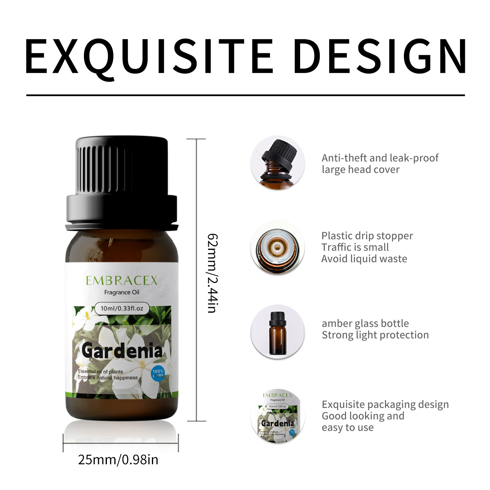 10ml Gardenia Essential Oil Ma - Soap Making Friends บทวิจารณ์และราคา