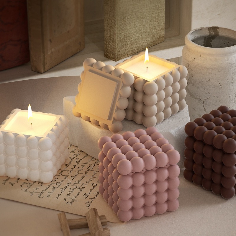 DIY 3D Bubble Cube Candle Sili - Soap Making Book บทวิจารณ์และราคา