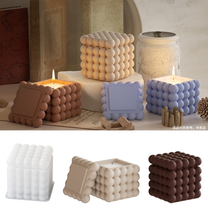 DIY 3D Bubble Cube Candle Sili - Soap Making Book บทวิจารณ์และราคา