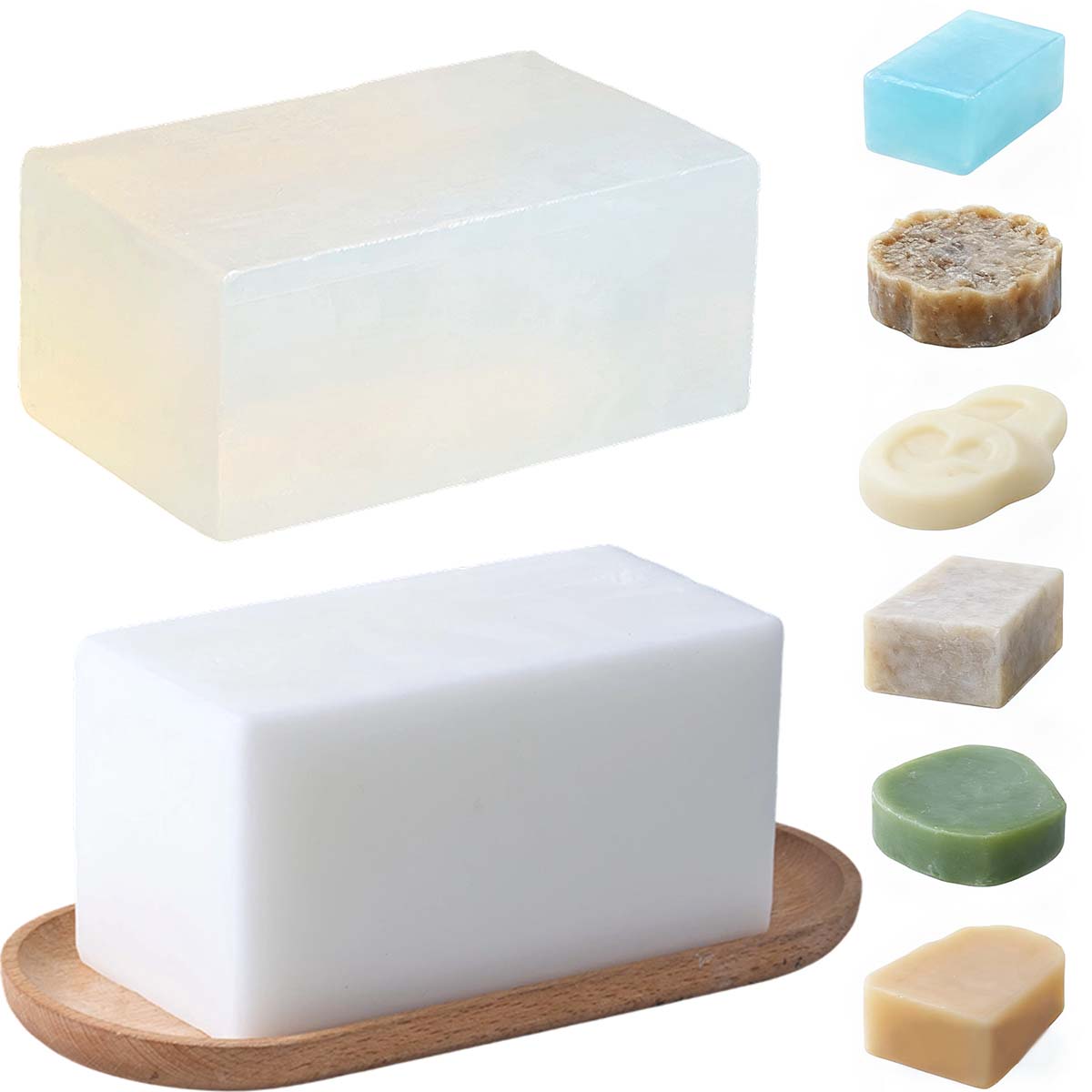 1000g Glycerin Soap Base DIY H - Soap Making With Soap Base บทวิจารณ์และราคา