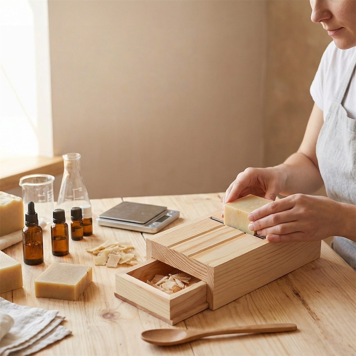Soap Planer Cutter Drawer Box  - Soap Making Book บทวิจารณ์และราคา
