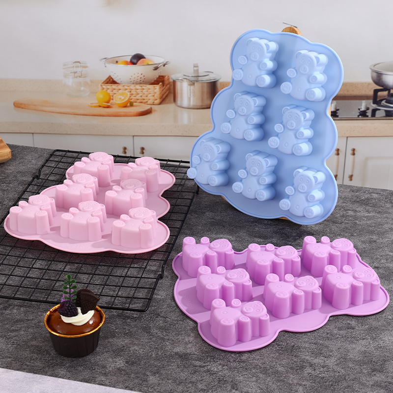 Silicone Gummy Bear Molds,Jell - Soap Making Oven บทวิจารณ์และราคา