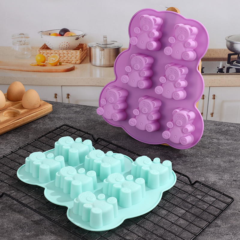 Silicone Gummy Bear Molds,Jell - Soap Making Oven บทวิจารณ์และราคา