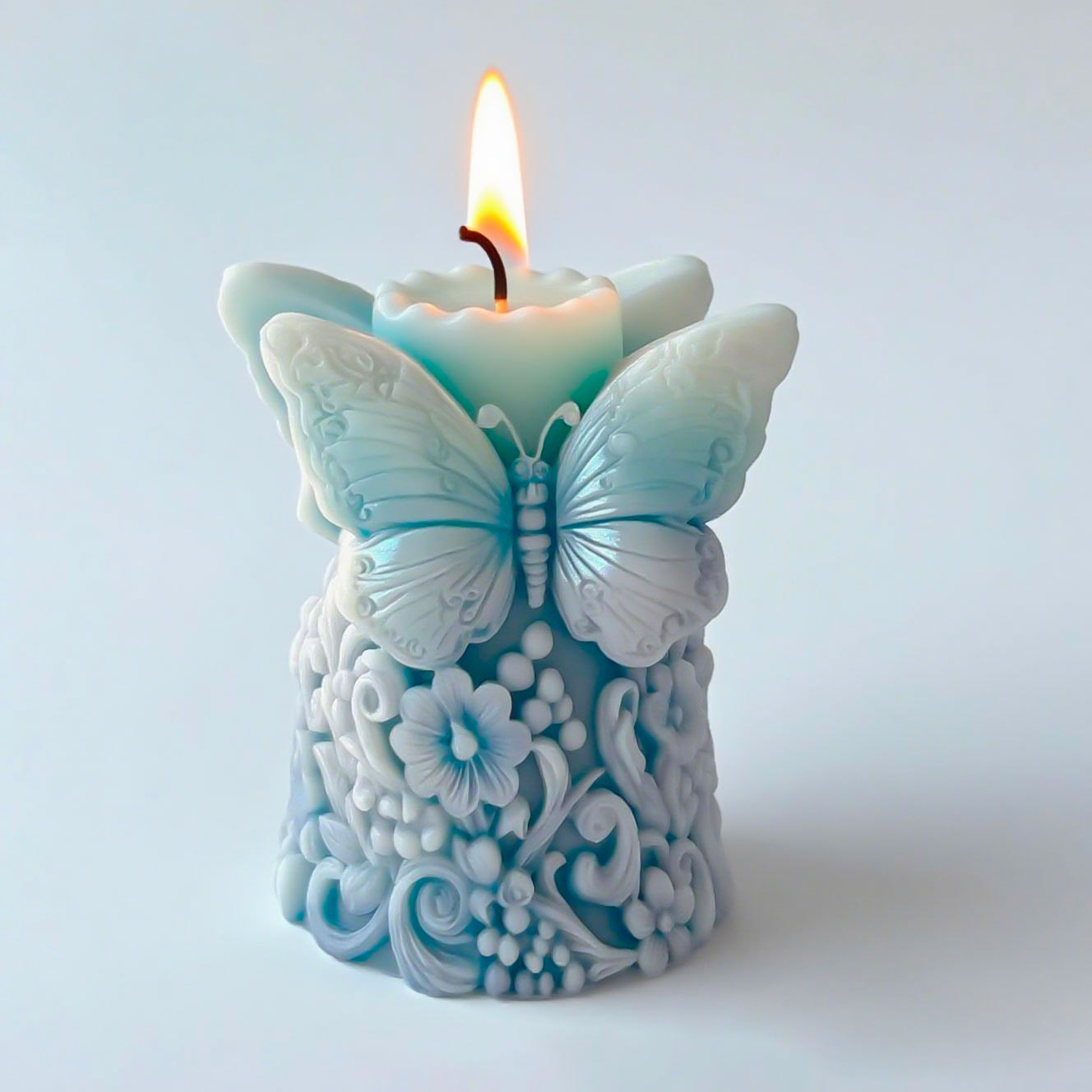 3D Butterfly Flowers Relief Cy - Soap Making Recipes บทวิจารณ์และราคา