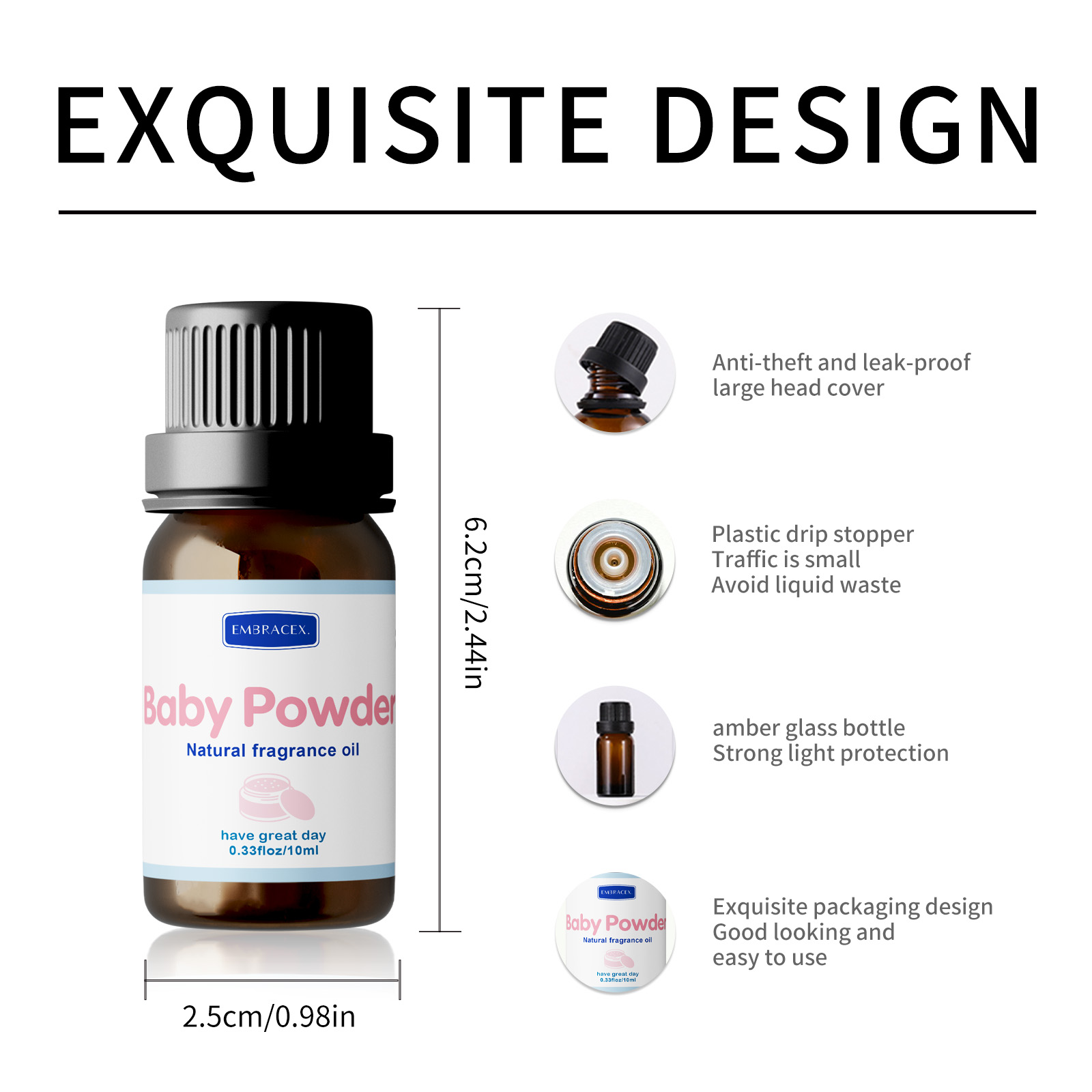 10ml Baby Powder Essential Oil - Soap Making Friends บทวิจารณ์และราคา