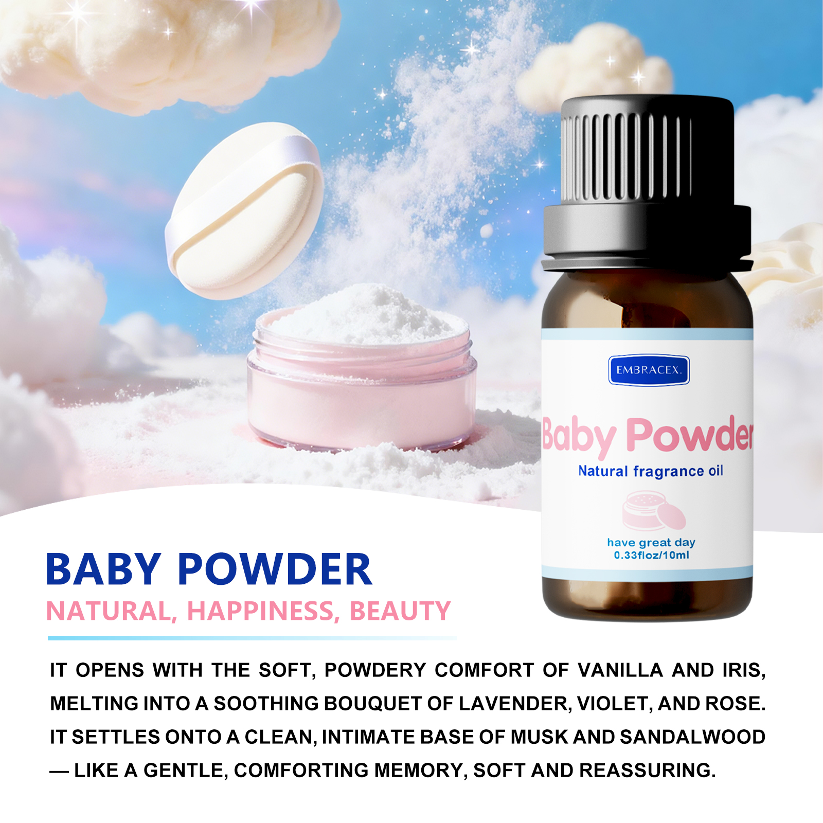 10ml Baby Powder Essential Oil - Soap Making Friends บทวิจารณ์และราคา