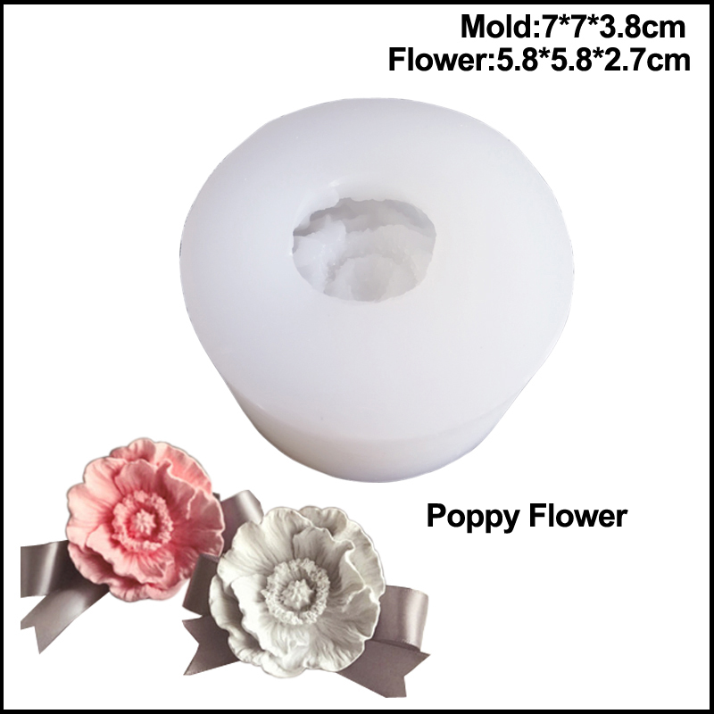 Hot Poppy Candle Moulds Soap M - Soap Making Recipes บทวิจารณ์และราคา