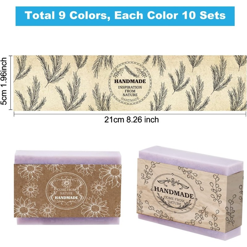 90pcs Handmade Labels for Soap - Soap Making Game บทวิจารณ์และราคา