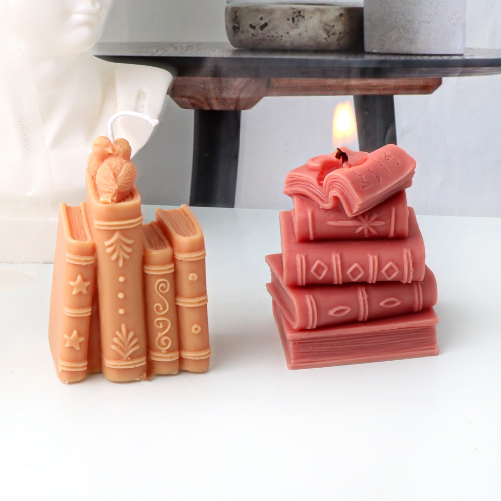 3D Books Silicone Candle Molds - Soap Making Book บทวิจารณ์และราคา