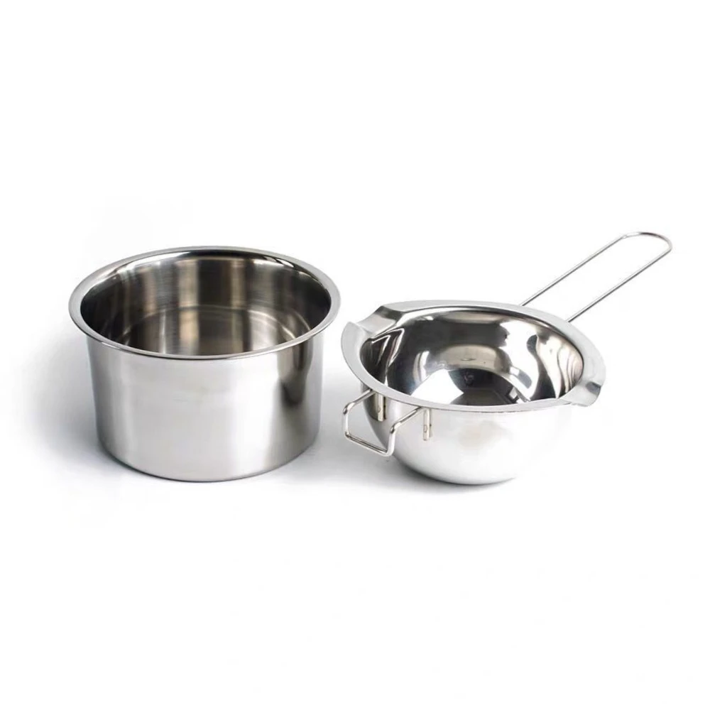 2Pcs Stainless Steel Wax Melti - Soap Making With Soap Base บทวิจารณ์และราคา