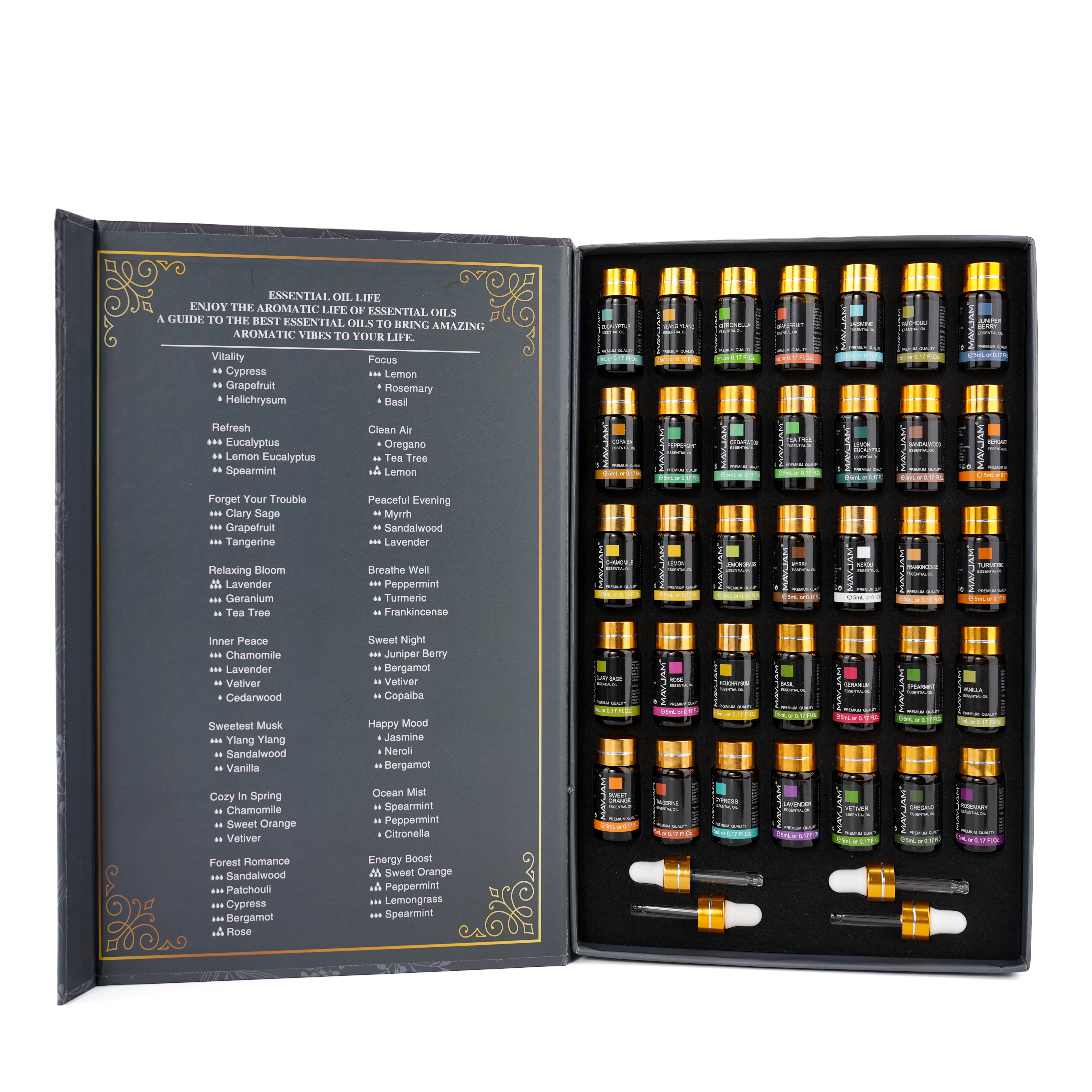MAYJAM 35 Bottles Aromatherapy - Soap Making Oils บทวิจารณ์และราคา