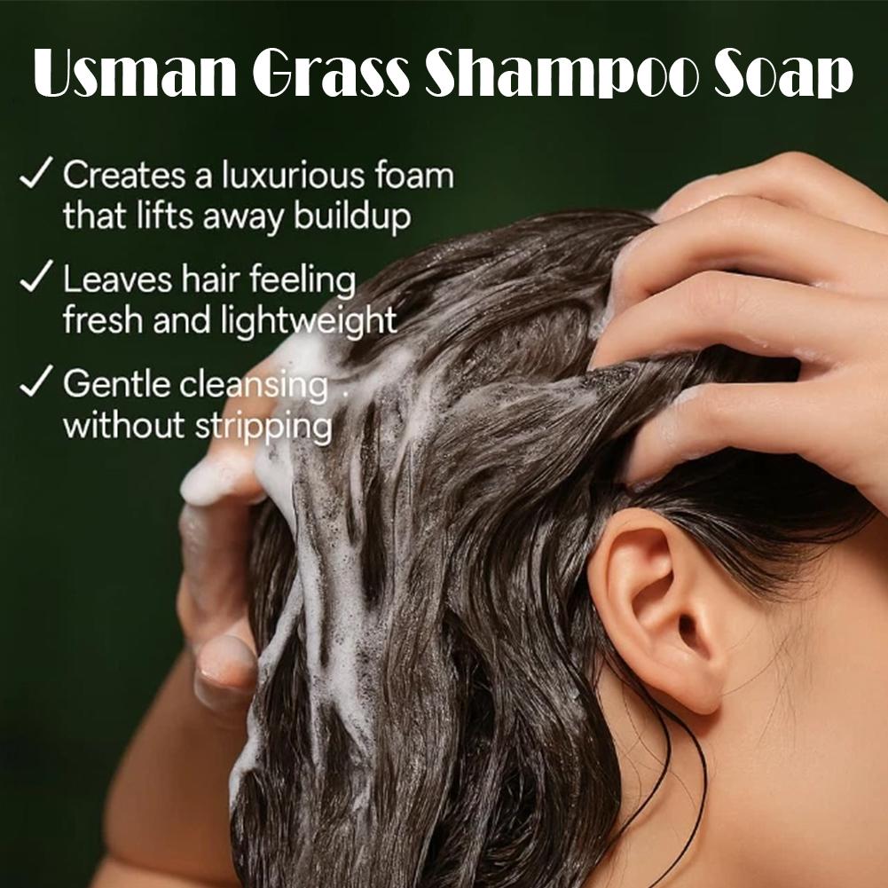 80g Usman Grass Solid Shampoo  - Soap Making Oils บทวิจารณ์และราคา