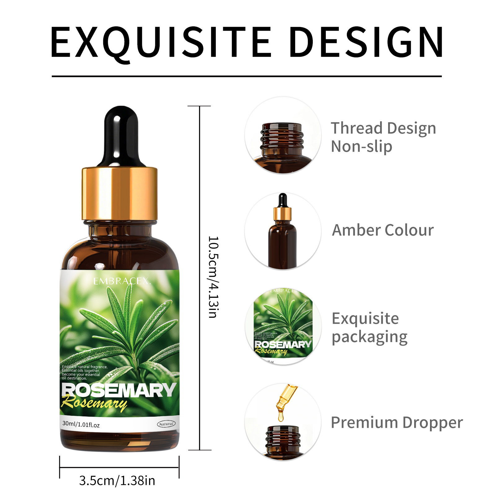 30ml Rosemary Natural Plant Es - Soap Making Friends บทวิจารณ์และราคา