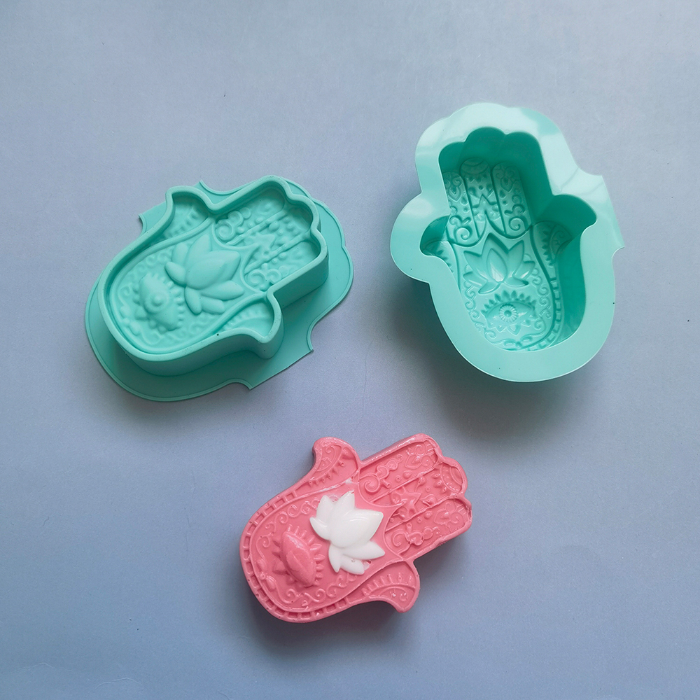 2/4pcs Silicone Soap Molds DIY - Soap Making Recipes บทวิจารณ์และราคา