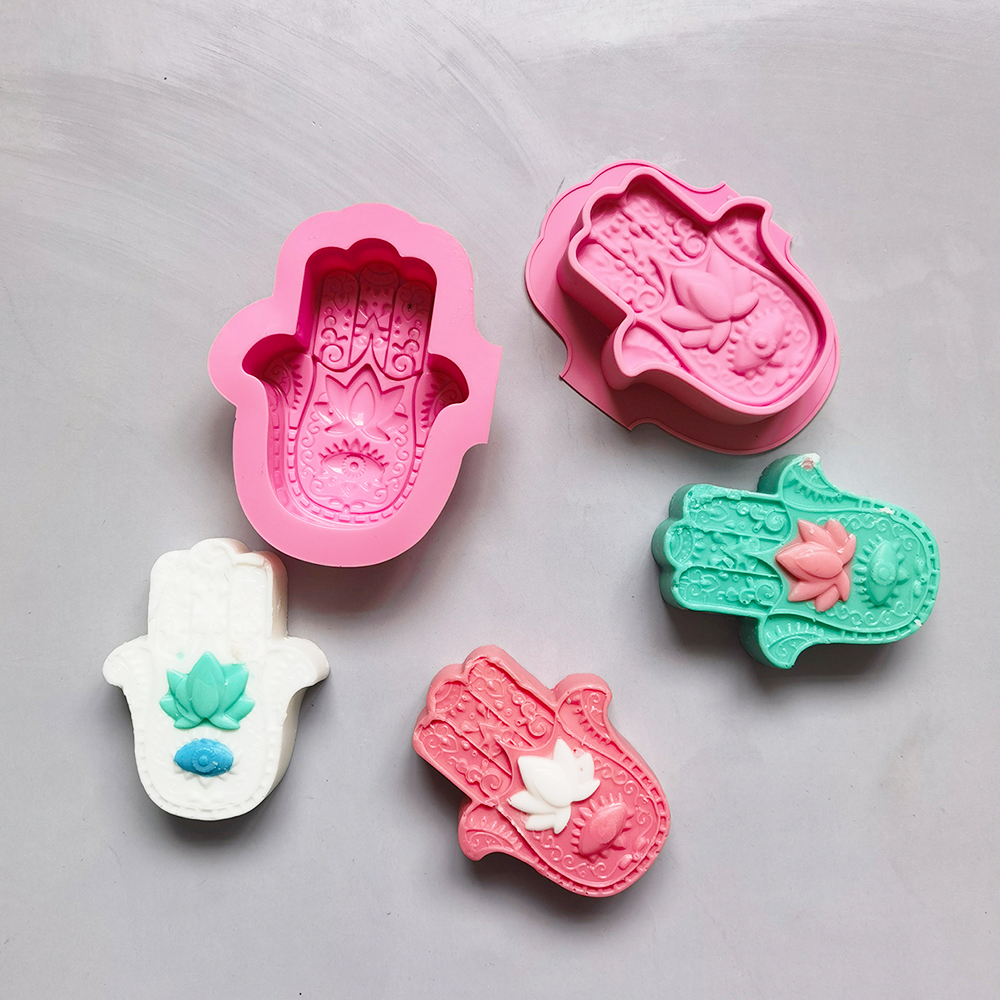 2/4pcs Silicone Soap Molds DIY - Soap Making Recipes บทวิจารณ์และราคา
