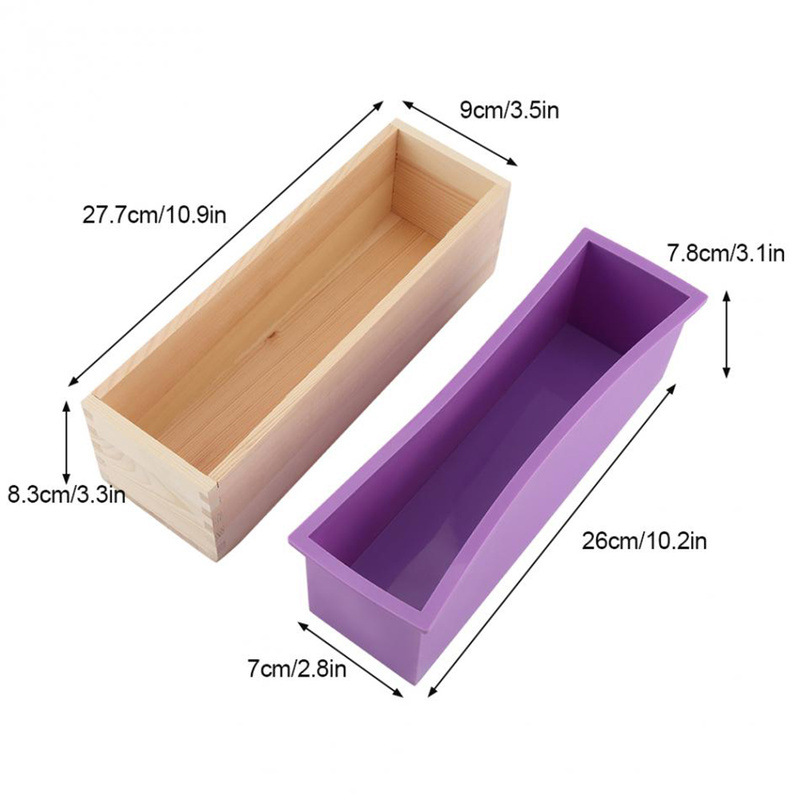 1.2L Silicone Soap Mold Flexib - Soap Making Book บทวิจารณ์และราคา